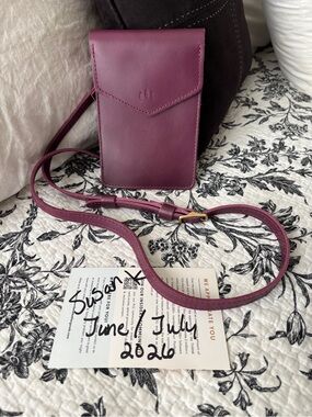 Portland Leather Goods- Parker Phone Pouch in Lollipop